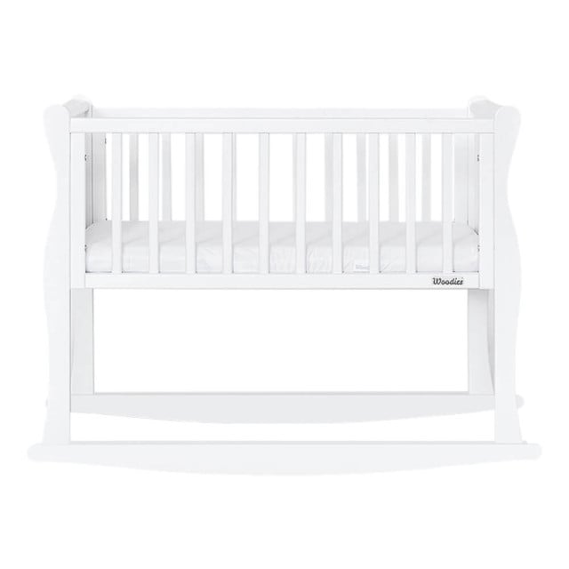 Berceau bébé à bascule blanc Noble Woodies
