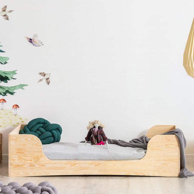 Cadre de lit enfant au sol Aria kid