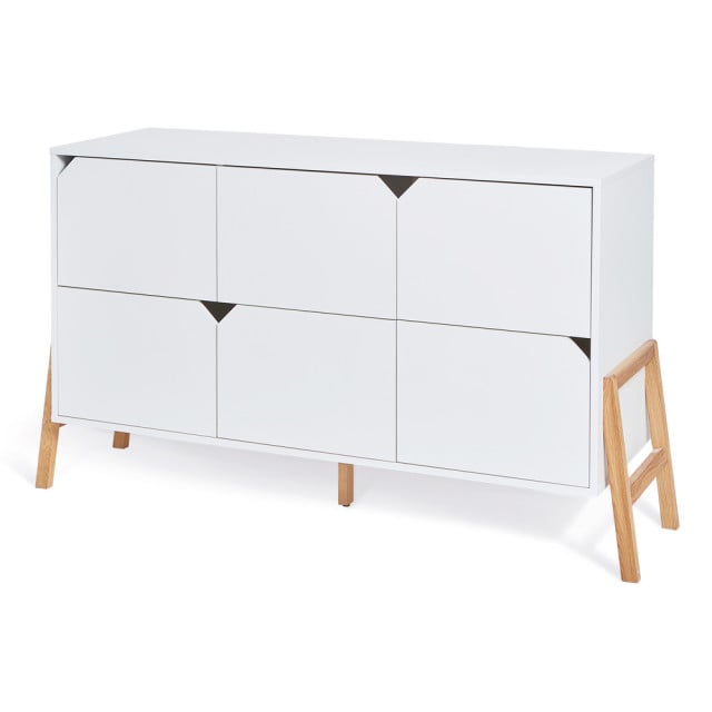 Grande commode enfant blanche Ström style Scandinave
