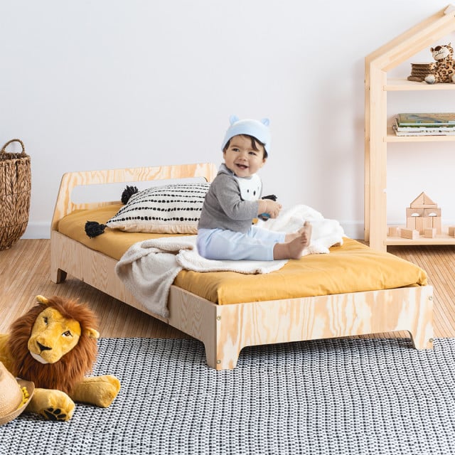 Lit en bois dès 2 ans Kiri baby écologique