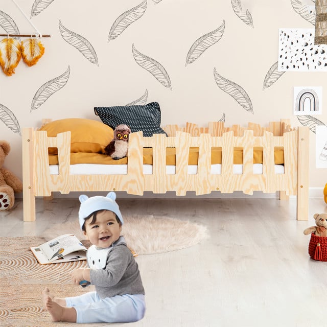 Lit enfant 2 ans avec barrière Pico