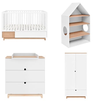 Chambre complète évolutive pour bébé Noma