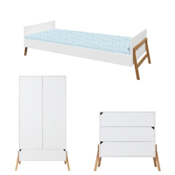 Chambre enfant complète Ström blanche