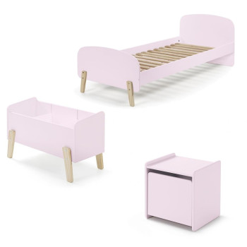 Pack N°2 chambre enfant Kimy rose