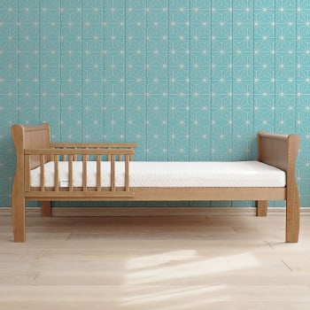 Lit avec barrière 70x140 enfant de transition Vintage Noble