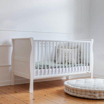 Lit bébé Noble blanc 70x140