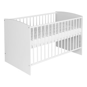 Lit bébé blanc Sweet 60x120