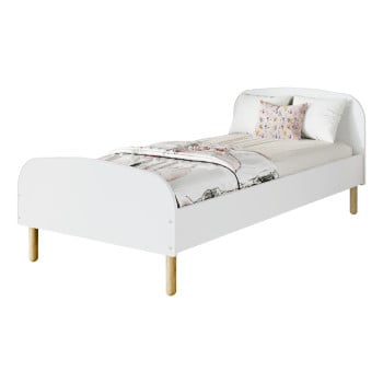 Lit enfant blanc 90x200 Emma