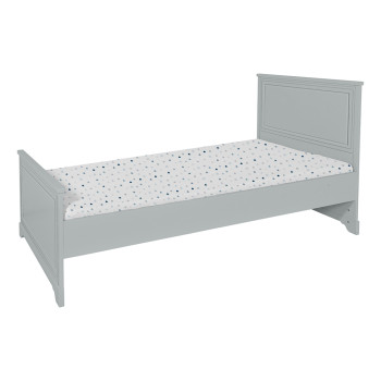 Lit une place enfant gris Melo