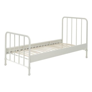 Lit en fer pour enfant blanc Hug