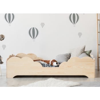 Lit Nuage Montessori en bois Kid