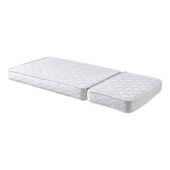 Matelas enfant pour lit évolutif en deux parties 90x140/200 cm