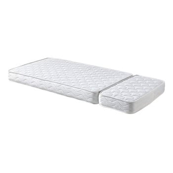 Matelas enfant pour lit évolutif en deux parties 90x160/200 cm