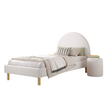 Ensemble lit enfant 90x200 + pouf Moon