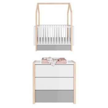 Pack petite chambre bébé Noé