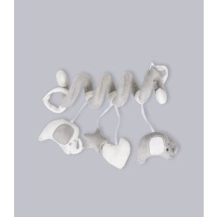 Peluche accordéon spirale‎ Éléphant