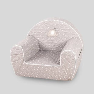 Fauteuil club en mousse Eléphant