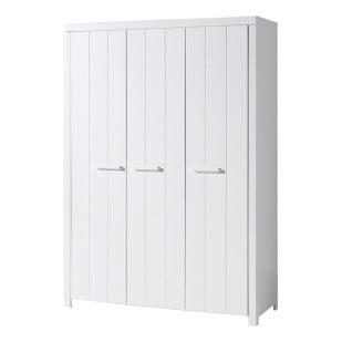 Armoire dressing enfant 3 portes blanche Blos