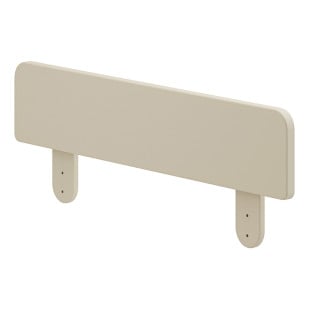 Barrière de lit Miloo Pinio coloris champagne, sécurité pour lit bébé et enfant Pinio, design arrondi et finition mate adaptée à la chambre d’enfant