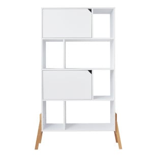 Bibliothèque enfant haute Ström blanche