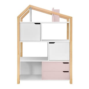 Bibliothèque cabane Phoebe rose
