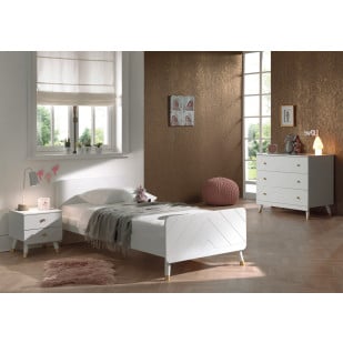 Chambre enfant blanche Rétro Kids