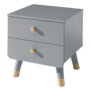 Chevet enfant gris Rétro Kids