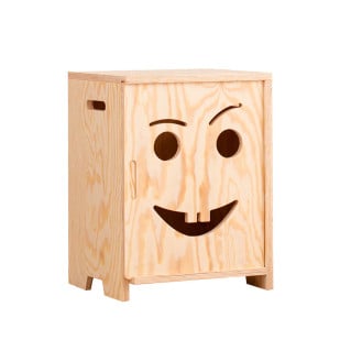 Chevet enfant coffre en bois de contreplaqué Kapi V2 - SmartWood - Jurassien