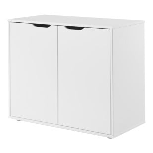 Commode 2 portes blanche Milo
