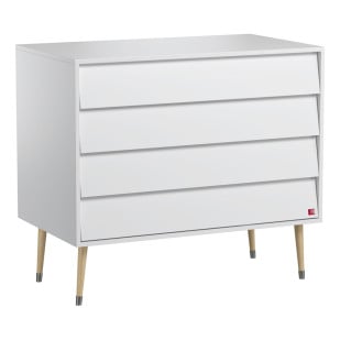 Commode chambre bébé Bosque Vox blanche