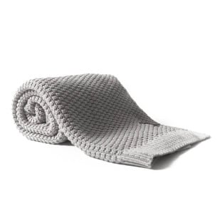 Couverture bébé grise Woodies
