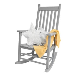 Fauteuil d’allaitement à bascule - Rocking-chair gris Cosy