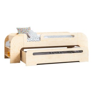 Lit avec rangement pour enfant Aiko Kid - Pratique et fonctionnel