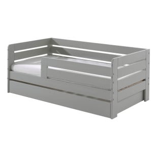 Lit Avec Barrière Et Tiroir 70x140 Junior - PBCO71RB15 - Vipack