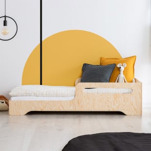 Lit bas enfant Kimy kid écologique en bois