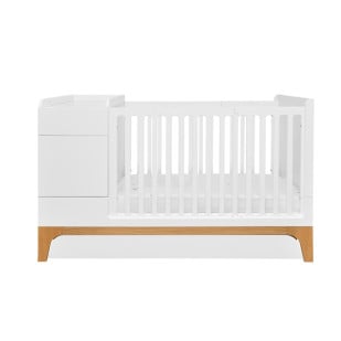 Lit bébé combiné transformable et évolutif Hygge