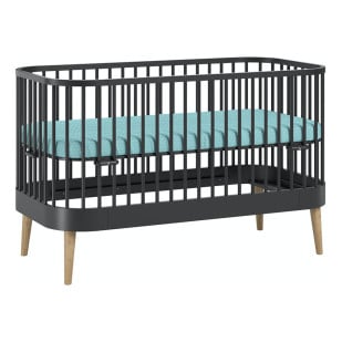 Lit bébé évolutif 70x140 VOLT, lit bébé en bois écologique et Français