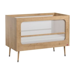Lit bébé sans barreau Bosque Vox 60x120 Oak