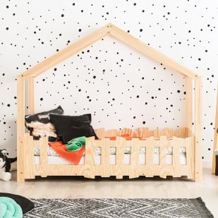 Lit maison montessori style cabane Bato Baby