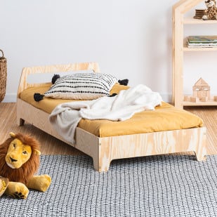 Lit enfant montessori écologique sans COV Kiri Kid