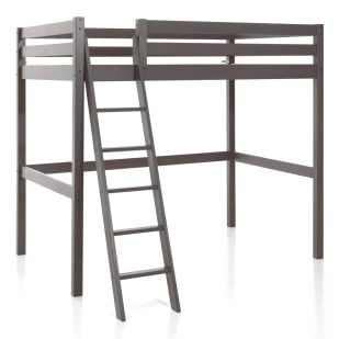 Lit mezzanine 2 places 140x200 taupe Milo