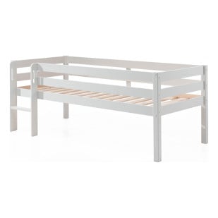 Lit Mi Hauteur Compact Blanc 90x200 - PIMS7014 - Vipack