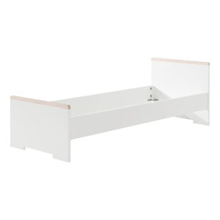 Lit simple enfant blanc Delio à Petit Prix • Jurassien