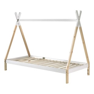 Lit Tipi 90x200 LP En Bois Pour Enfant - TIBELP9014 - Vipack