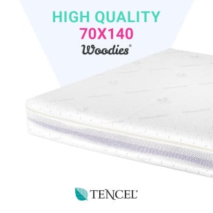 Matelas Bebe 70x140 Ou 60x1 En Mousse Ou Latex Naturel