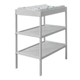 Meuble Table À Langer Classic Gris - Woodies