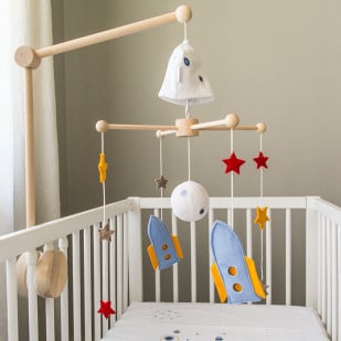 Mobile musical bébé Cosmos