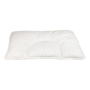 Oreiller bébé 40x60 anti-acariens blanc en coton - Mon P'tit Dodo - Disponible sur Jurassien