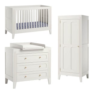 Chambre bébé complète Milenne blanche - Vox
