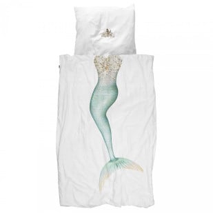 Parure de lit enfant Mermaid - Housse de couette by Snurk